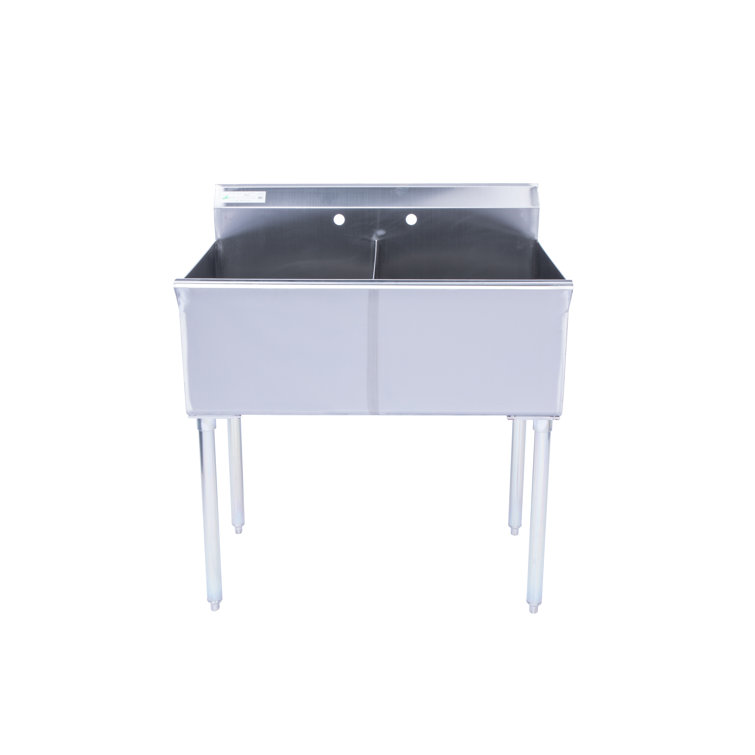 Restaurant Supply Depot 36" x 24.5" Freestanding Bar Sink Wayfair